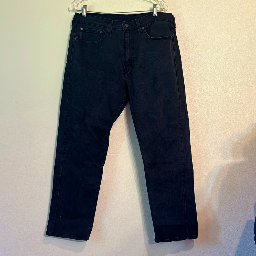 Levi’s 505 Black Denim Jeans